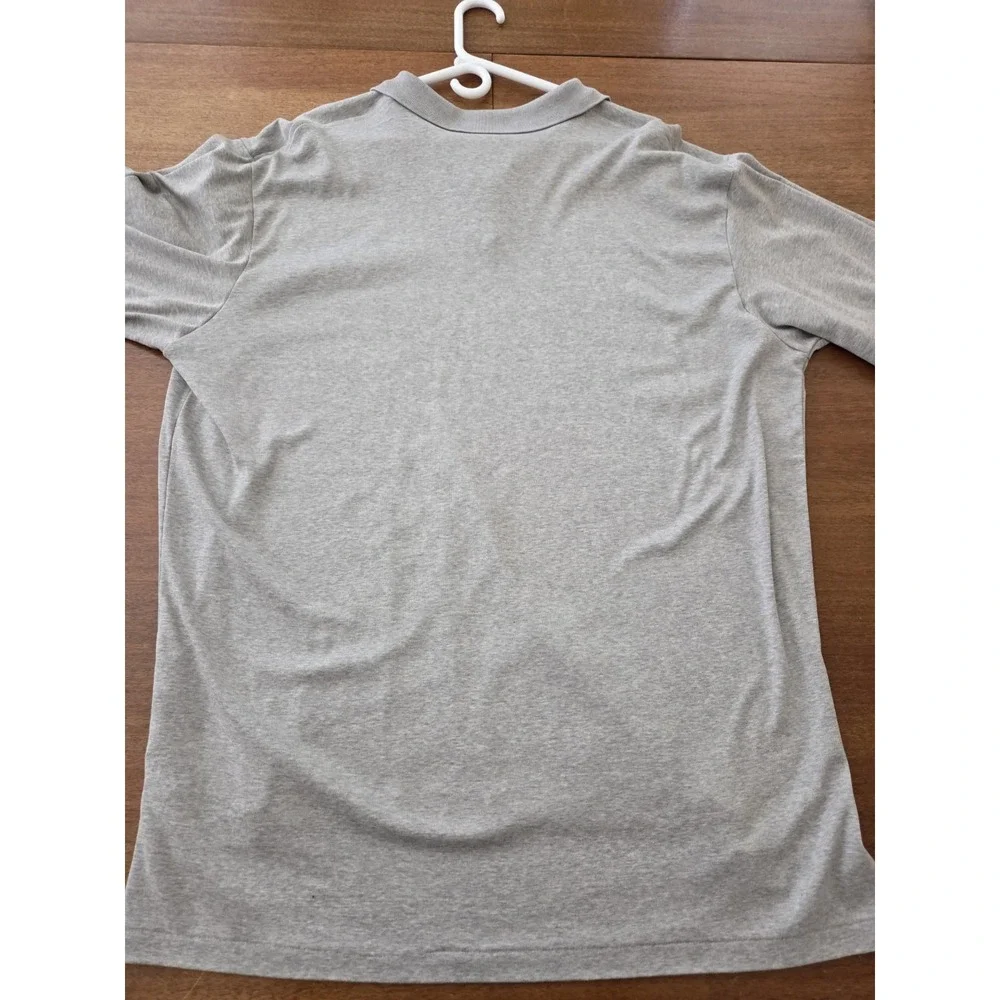 Ralph Lauren Long Sleeve Polo Shirt‎ 2xl Soft Heathered Light Grey Blue Pony